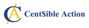 A blue and white logo of rentsible. Com